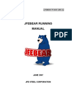 JFEBEAR TP M 001 - Rev2 - Running Manual