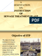 Construction of Sewage Treatment Plant