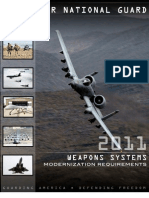 Air National Guard 2011 Weapons Systems Modernization Requirements TDC