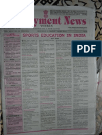 Employment News Online e paper - Rojgar Samachar - रोजगार समाचार New Delhi Edition 31 March - 6 April 2012 Vol. XXXVI No. 53 (Searchable PDF format)