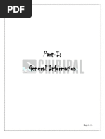 Part-I: General Information: Page - 1