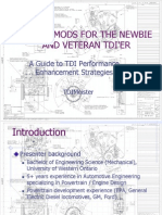 Power Mods For The Newbie and Veteran Tdi'Er: A Guide To TDI Performance Enhancement Strategies