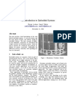 An Introduction To Embedded Systems: Abs Tract