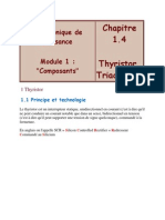 Chapitre 1.4 Thyristor, Triac, GTO: Électronique de Puissance "Composants"