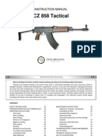 Instruction Manual CZ 858 TACTICAL