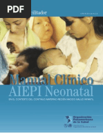 Manual Del Facilitador de AIEPI