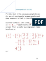 2.2 Vector Autoregression (VAR) : M y T 1, - . - , T