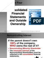 Chap 4 Consolidated Financial Statements and Outside Ownership