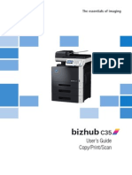 Bizhub C35 Ug Printer Copy Scanner en 3 1 0