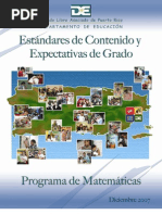 Estándares y Expectativas Matemáticas