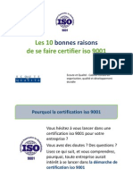 Les 10 Bonnes Raisons de Se Faire Certifier ISO 9001 - Ecoute &amp Qualité