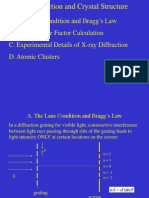 Diffraction Crystal Structure