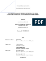 Contribution À L'étude Des Déterminants de La Comptabilisation Des Investissements Immatériels