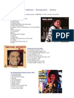 Michael Jackson Discografía-Anexo