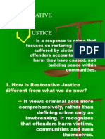 Restorative Justice Presentation