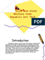 The Child and Youth Welfare Code RA7610