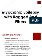 Myoclonic Epilepsy With Ragged Red Fibers (MERRF)