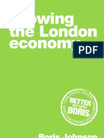 Boris Johnson 2012 Economy Manifesto