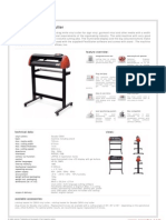 Secabo C60iii Vinyl Cutter-Data Sheet