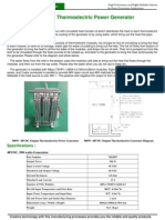 TEG 500W Thermoelectric Power Generator