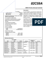 CMOS Priority Interrupt Controller: Features Description