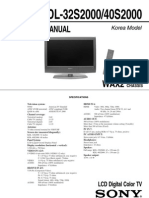 1 Sony LCD TV