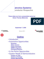 Mechatronics Systems:: A Semiconductor Perspective