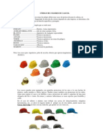 Código de Colores de Cascos