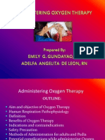 Administering Oxygen Therapy Powerpoint 3