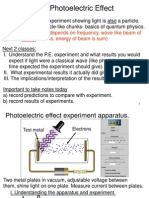 Photoelectric Effect Lecture Notes