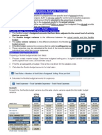 Notes Variance