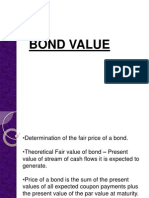 Bond Value - Yield