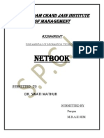 Netbook: Seth Padam Chand Jain Institute of Management