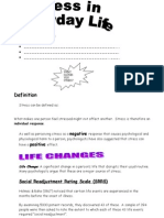 Sources of Stress Booklet - STUDENT Phil