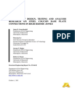 Hajjar - Synthesis of Base Plate Connections