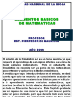 Elementos de Matematicas 2009