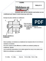 Cours RDM Cisaillement