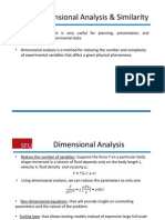 Dimensional Analysis and Similarity