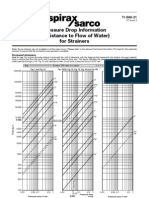 Pressure Drop - Perda de Carga em Filtro Y