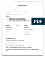 Reacciones de Acidos Sobre Metales