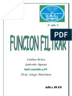 Funcion Filtrar Planillas Electronicas