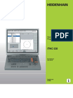 iTNC 530: Operating Instructions Programming Station