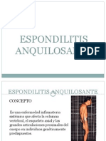 Espondilitis Anquilosante Expo para Casos Buena