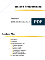 Computers and Programming: CMPE-102