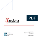 Acciona Spain Investors Day