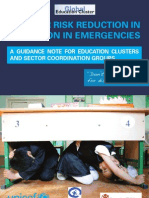 Disaster Risk Reduction in Education in Emergencies.... UN Education Cluster