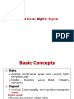 Digital Data Digital Signal