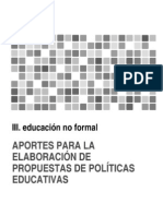 Educaci+ N No Formal - Una Oportunidad para Aprender - Marcelo Morales