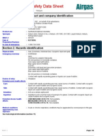 Material Safety Data Sheet: Section 1. Chemical Product and Company Identification