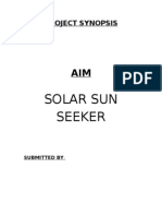 Solar Sun Seeker: Project Synopsis